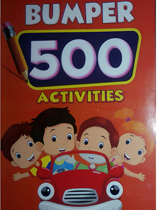 500 Activity Book (Orange)