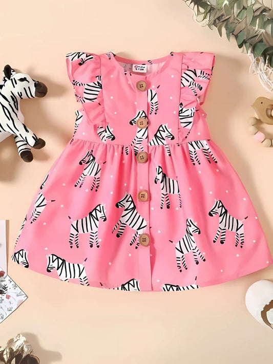 Baby Girl Party Wear Pink