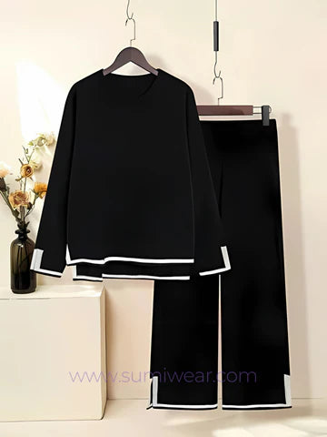 Black Style Women Lounge Wear